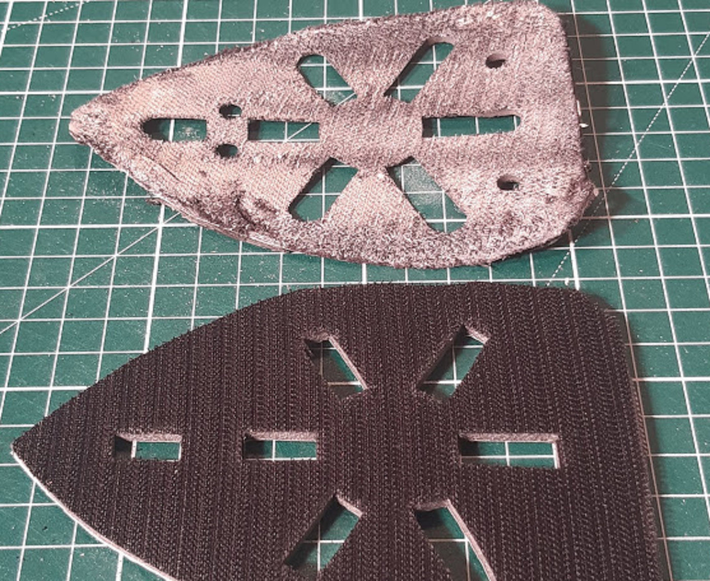 3 x Replacement Hook Pads WITHOUT foam backing for detail sanders and palm sanders
