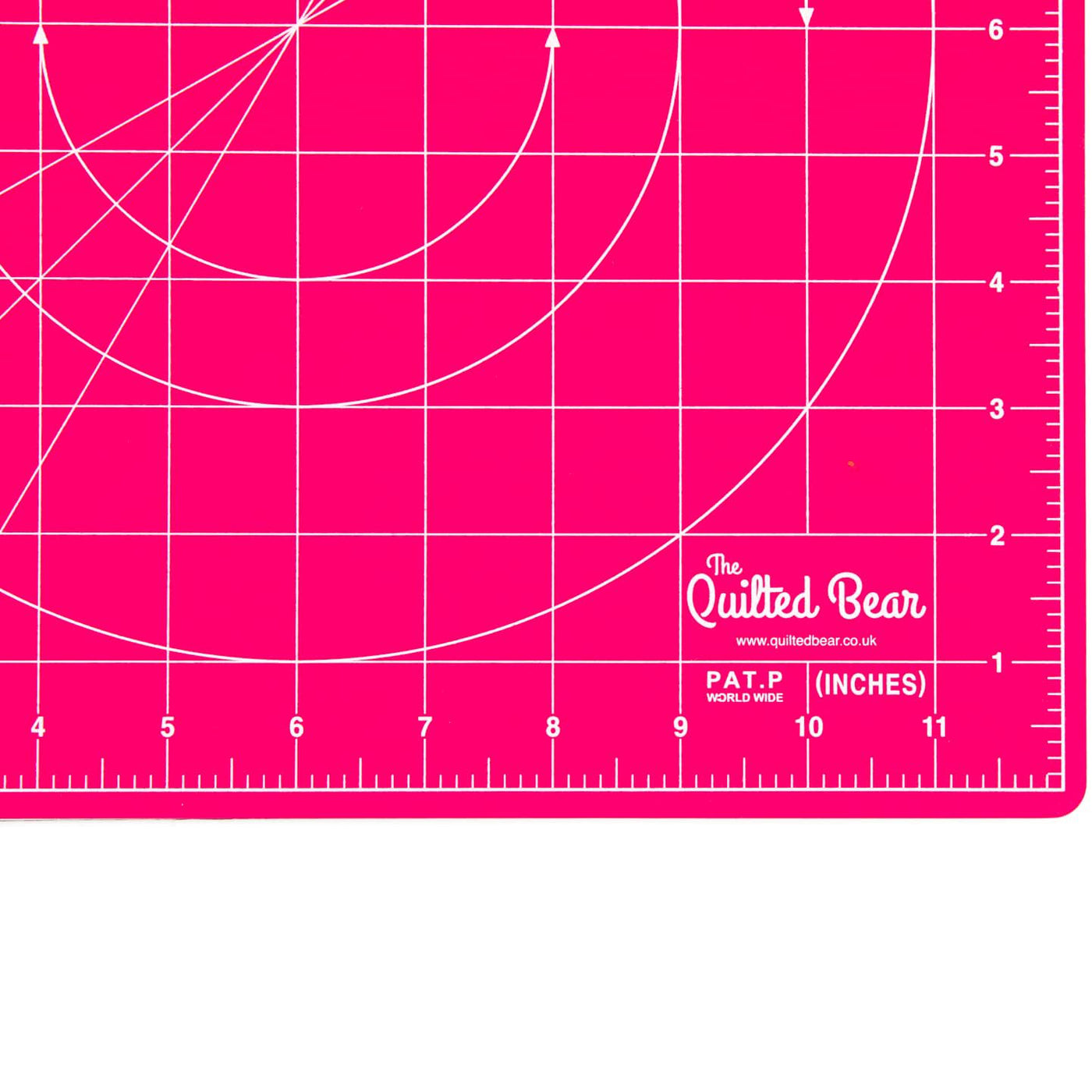 Pink Rotating Self Healing Cutting Mat 12" x 12" Square