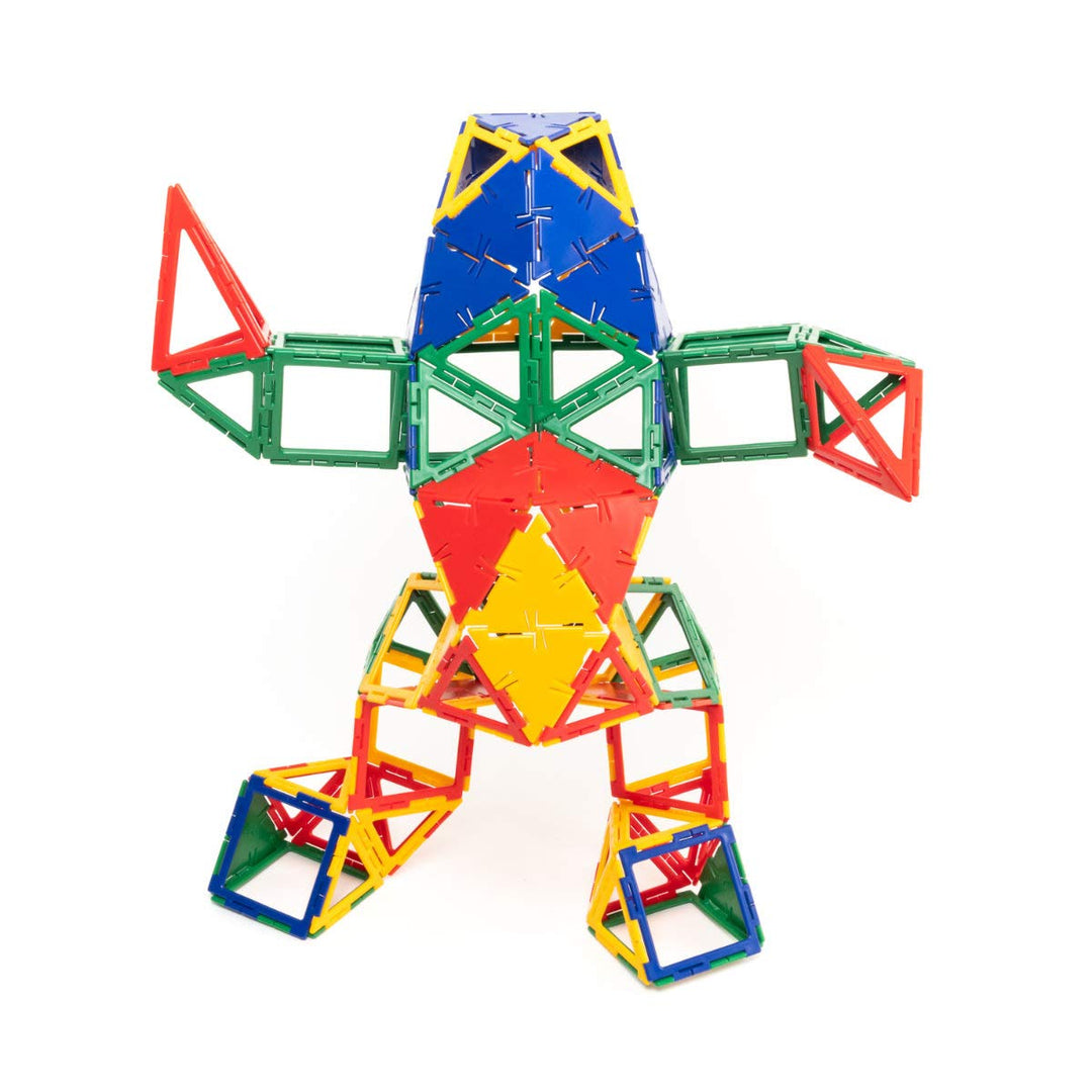 POLYDRON Mighty Box Set 223 pieces, with wheels & axles – Crafty