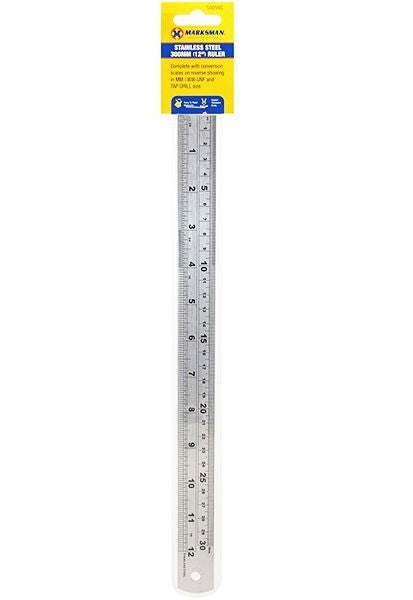 Stainless Steel Ruler 30cm