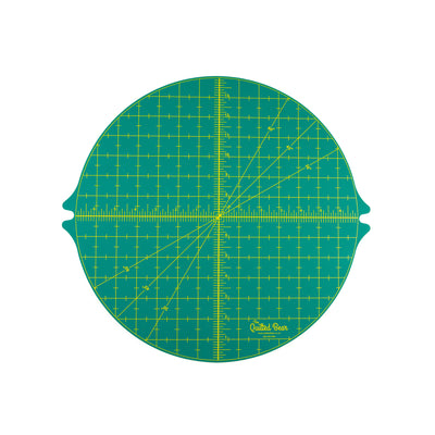 Green 14″ x 14″ Circular Rotating Cutting Mat