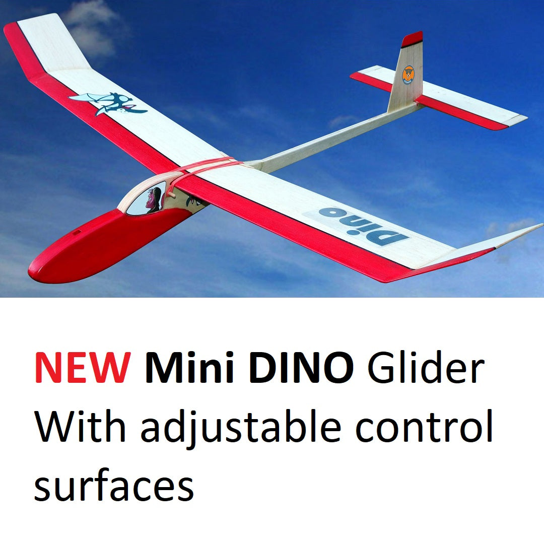 Hiesbok Mini DINO Entry Level Multi Purpose Model Glider Kit