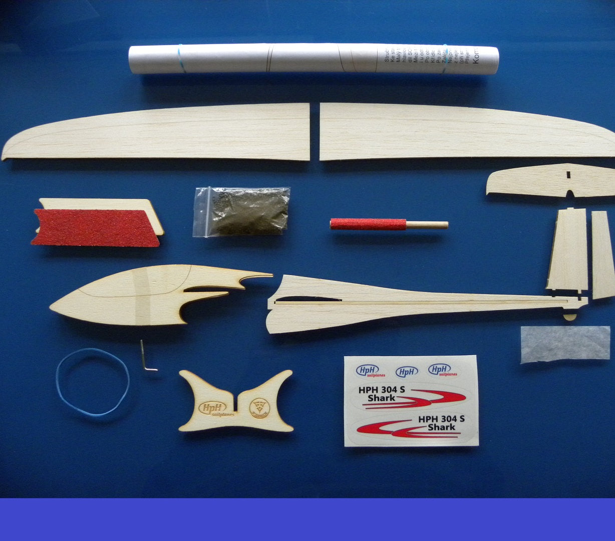 HPH TWIN SHARK Model Sailplane Kit