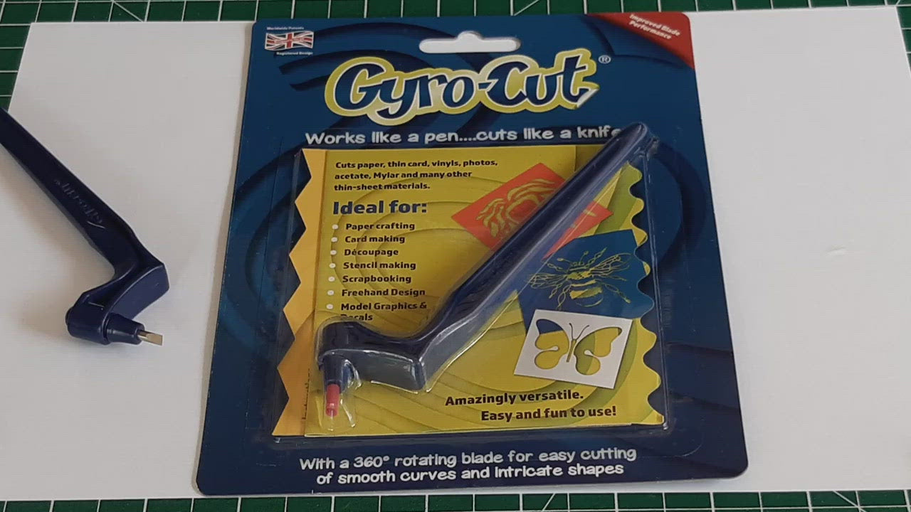 Gyro-Cut PRO tool. Works like a pen.cuts like a knife! Get